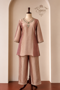 Elegant Necklace Tissue
Co-ord Set