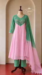 Minty Rose 3pc Dress