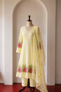 Golden Bloom Dress 3pc Dress